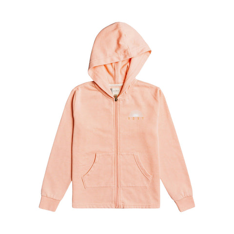 Roxy Girls 4-16 What I Got B Hoodie - Peach Pearl