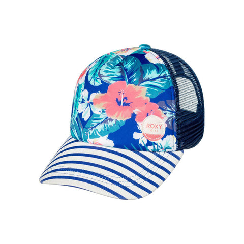Roxy Girls Just Ok Trucker Hat - Royal Blue
