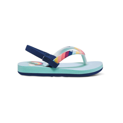 Roxy Girls Pebbles Backstrap Sandals - Rainbow