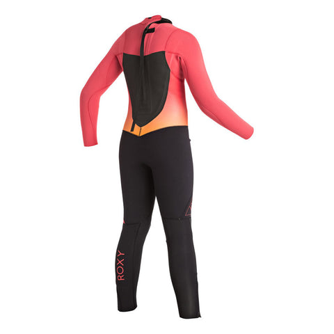 Roxy Girls Syncro 4/3 Wetsuit - Paradise Pink