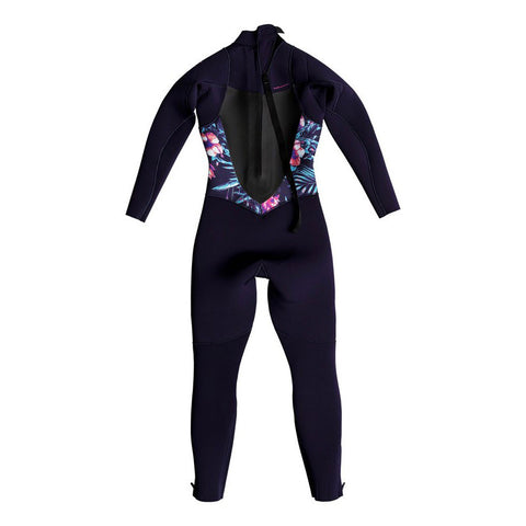 Roxy Girls Syncro 4/3 Back Zip Wetsuit - Blue Ribbon