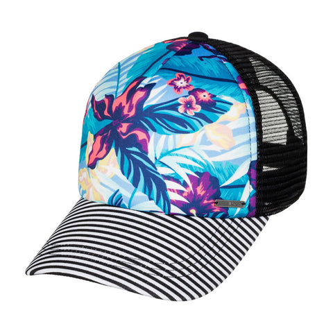 Roxy Golden Age Trucker Hat - Tropical Diamond Blue