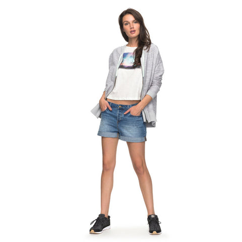 Roxy Harmony Song Zip-Up Hoodie - Heritage Heather