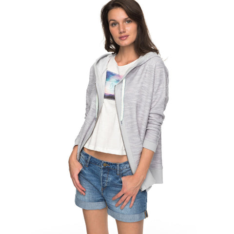 Roxy Harmony Song Zip-Up Hoodie - Heritage Heather