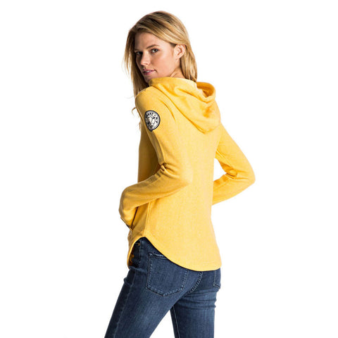Roxy Hawser A Zip Hoodie - Golden Apricot