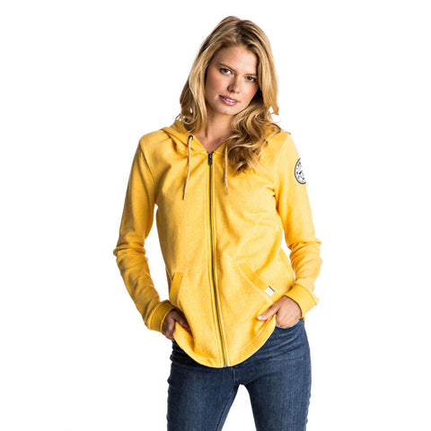 Roxy Hawser A Zip Hoodie - Golden Apricot