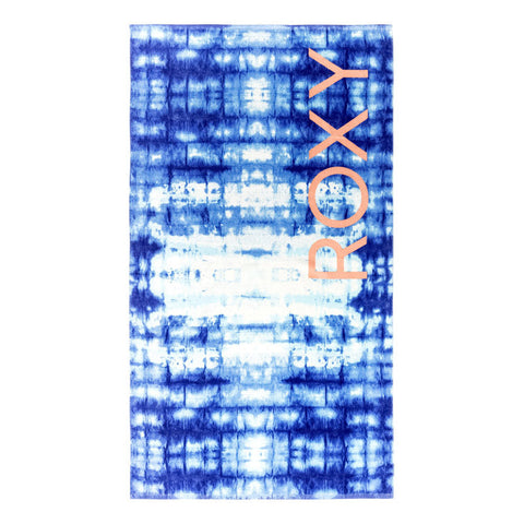 Roxy Hazy Beach Towel - Marshmallow Antares Tie Dye