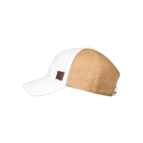 Roxy Incognito Straw Baseball Hat - Marshmallow