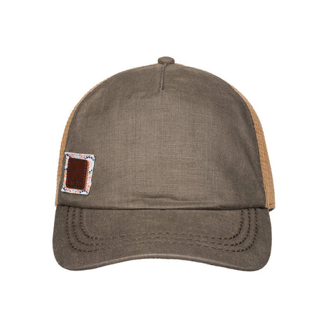 Roxy Incognito Straw Baseball Hat - Dark Midnight