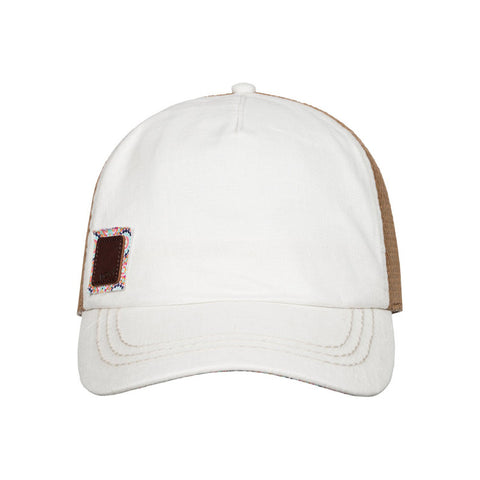 Roxy Incognito Straw Baseball Hat - Sea Spray