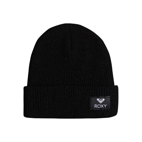 Roxy Island Fox Beanie - Anthracite