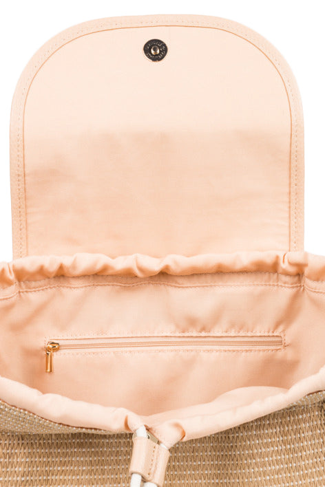Roxy Island Key Beach Backpack - Natural - Interior