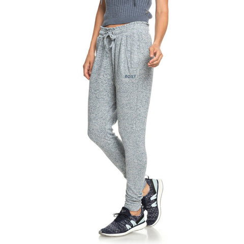 Roxy Just Yesterday Super Soft Joggers - Blue Mirage Heather