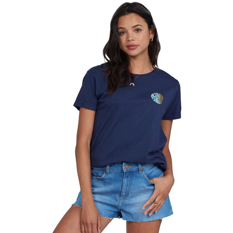 Roxy Kinda Salty T-Shirt - Mood Indigo