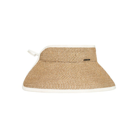 Roxy Kiss The Ocean Capeline Straw Hat - Marshmallow