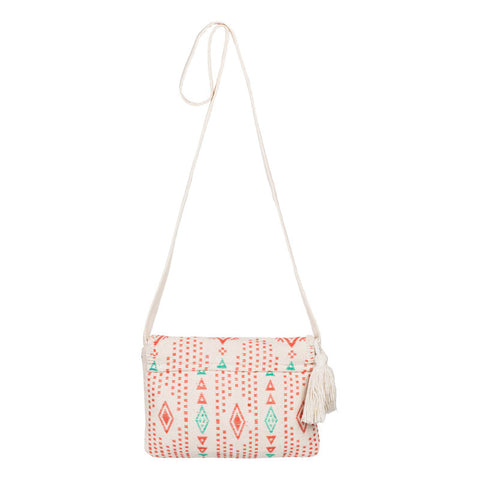 Roxy Lovely Souk Cross Body Bag - Geo Carpet Sand Piper