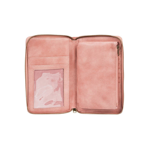 Roxy Magic Happens Zip Around Wallet - Ash Rose