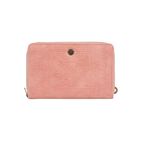 Roxy Magic Happens Zip Around Wallet - Ash Rose
