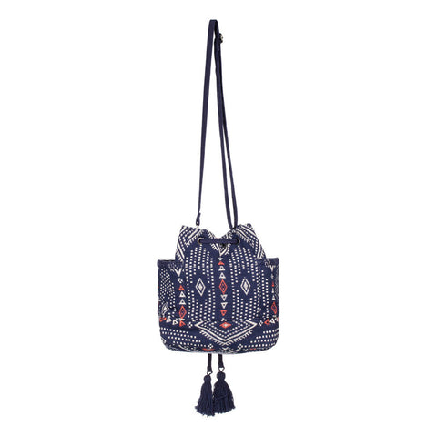 Roxy Magical Riad Cross Body Bag - Geo Carpet Eclipse