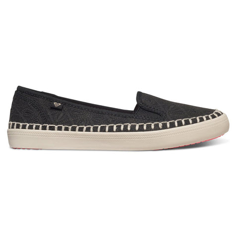 Roxy Malibu Espadrilles Slip On Shoes - Black