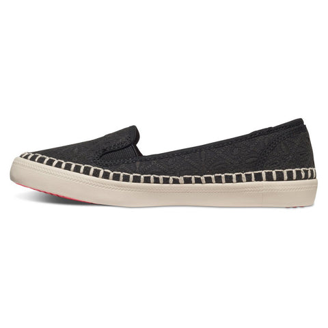 Roxy Malibu Espadrilles Slip On Shoes - Black