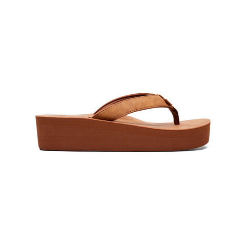 Roxy Melinda Platform Sandal - Brown