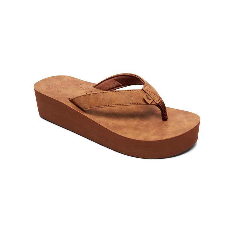 Roxy Melinda Platform Sandal Brown Moment Surf Company