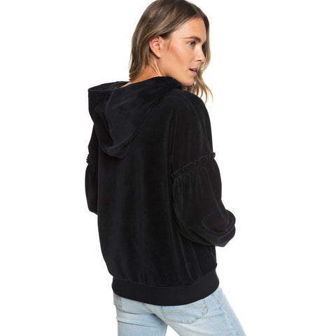 Roxy Mellow Dawn Hoodie - True Black