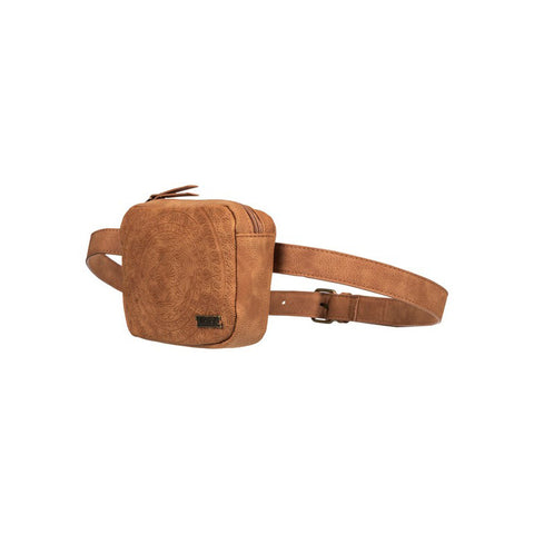 Roxy Mexican Sun Faux Leather Fanny Pack - Camel