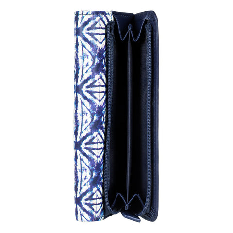 Roxy My Long Eyes Wallet - Dress Blues Geometric Feeling