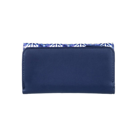 Roxy My Long Eyes Wallet - Dress Blues Geometric Feeling