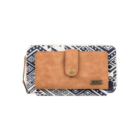 Roxy Natural State A Zip Around Wallet - Dress Blues