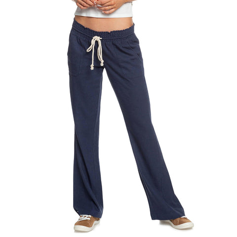 Roxy Oceanside Flared Beach Pants - Mood Indigo