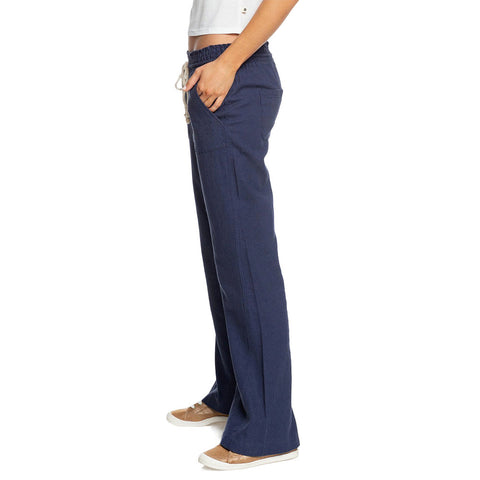 Roxy Oceanside Flared Beach Pants - Mood Indigo