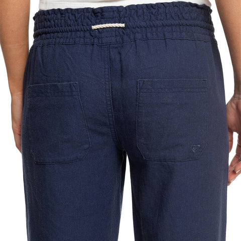 Roxy Oceanside Flared Beach Pants - Mood Indigo
