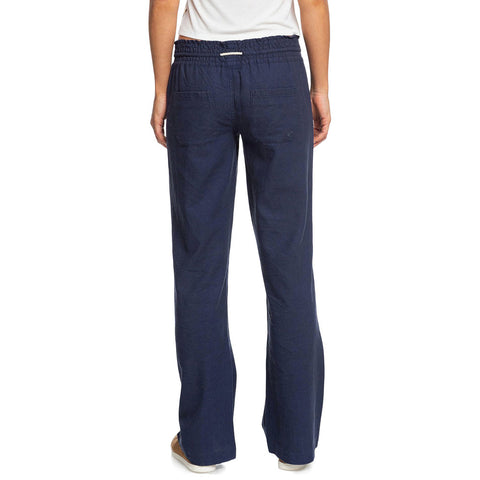 Roxy Oceanside Flared Beach Pants - Mood Indigo