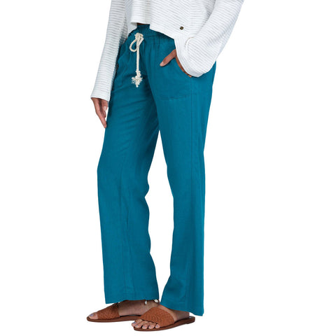 Roxy Oceanside Flared Beach Pants - Biscay Bay