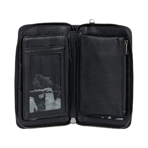 Roxy Oopsie Daisy Zip Around Wallet - Anthracite