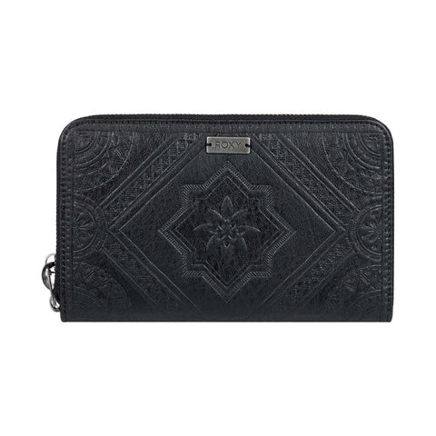 Roxy Oopsie Daisy Zip Around Wallet - Anthracite