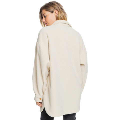 Roxy Over And Out Shirt Jacket - Tapioca