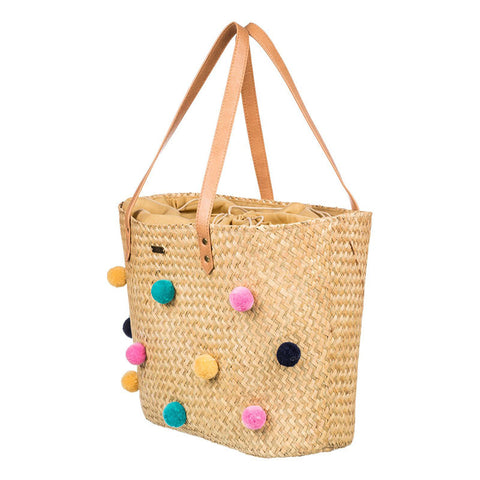 Roxy Pretty Love 23L Straw Purse - Natural