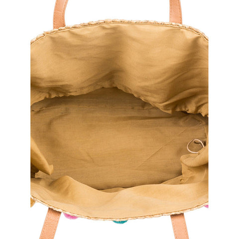Roxy Pretty Love 23L Straw Purse - Natural