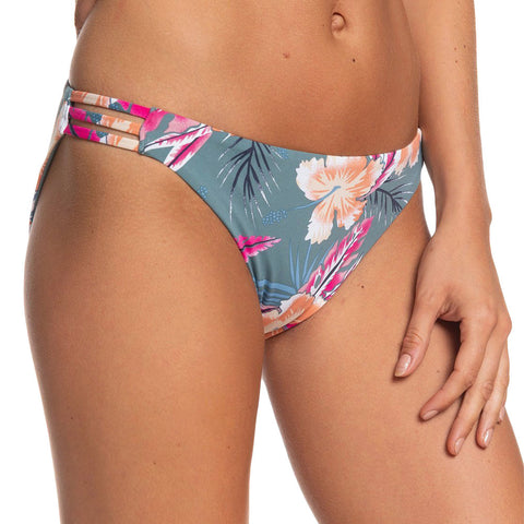 Roxy Printed Beach Classics Full Bikini Bottom - North Atlantic Heritage Hawaii