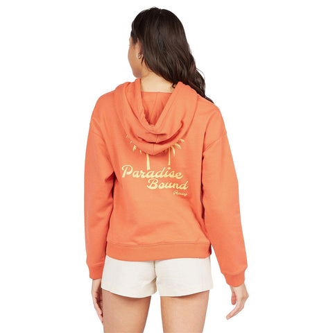 Roxy Quick Dip Pullover Hoodie - Ginger Spice
