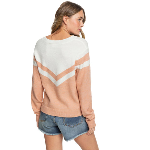 Roxy Requiem Mood Sweater - Cafe Creme
