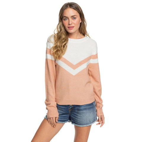 Roxy Requiem Mood Sweater - Cafe Creme
