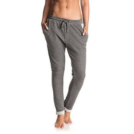Roxy Signature Fleece Pants - Charcoal Heather