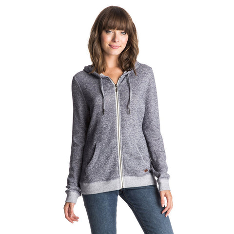 Roxy Signature Zip Hoodie - Eclipse