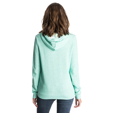 Roxy Signature Zip Hoodie - Electric Green