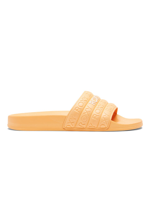 Roxy Slippy Water Friendly Sandals - Orange / White - Side
